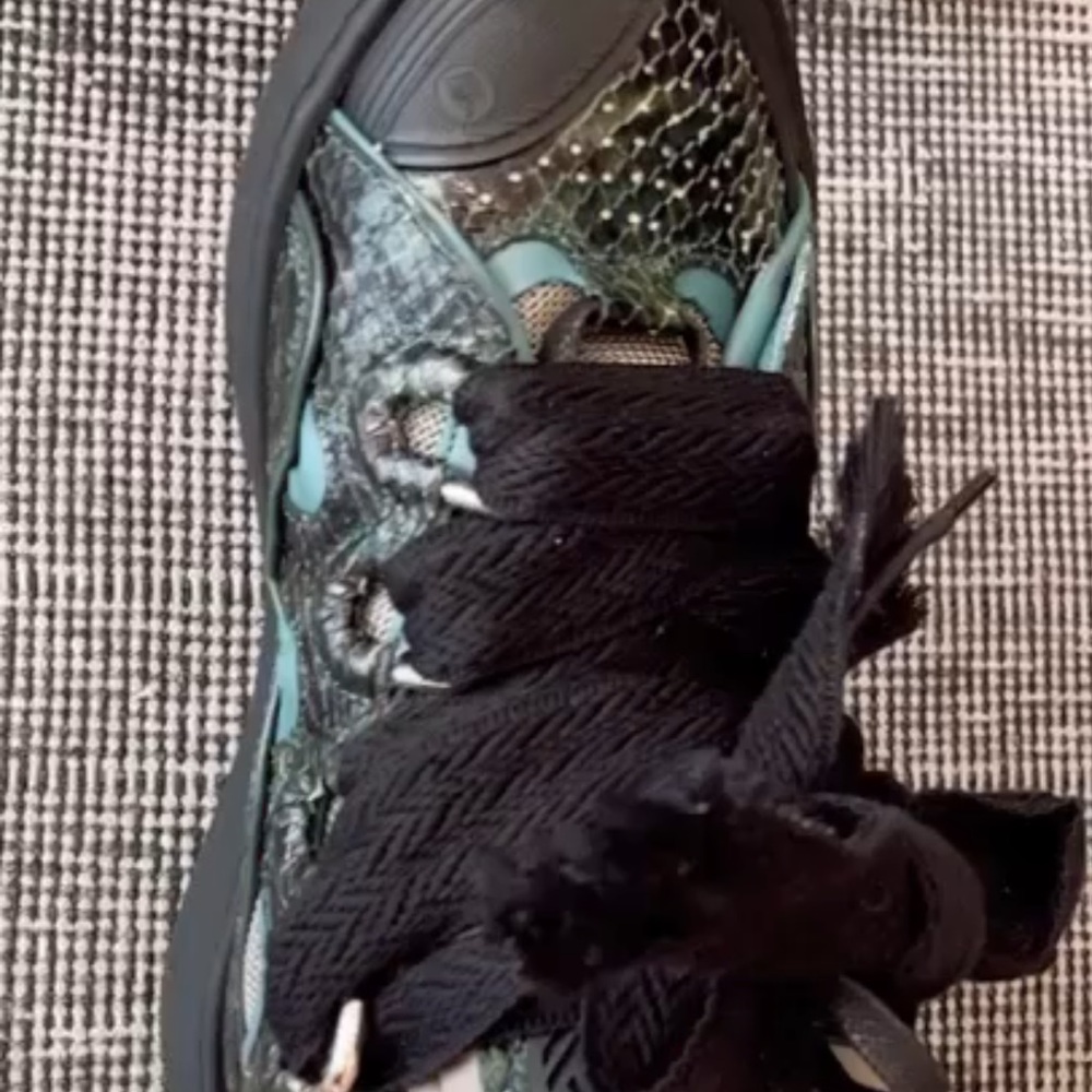 Lanvin curb sneakers worn once Last February